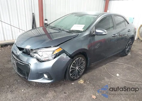 2015 Toyota Corolla S Plus from USA, damaged, VIN 2T1BURHE5FC315716